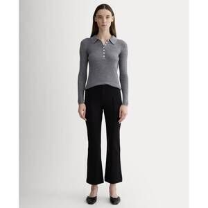 Everlane Women's Dream Kick Flare Pant in Black, Size Small